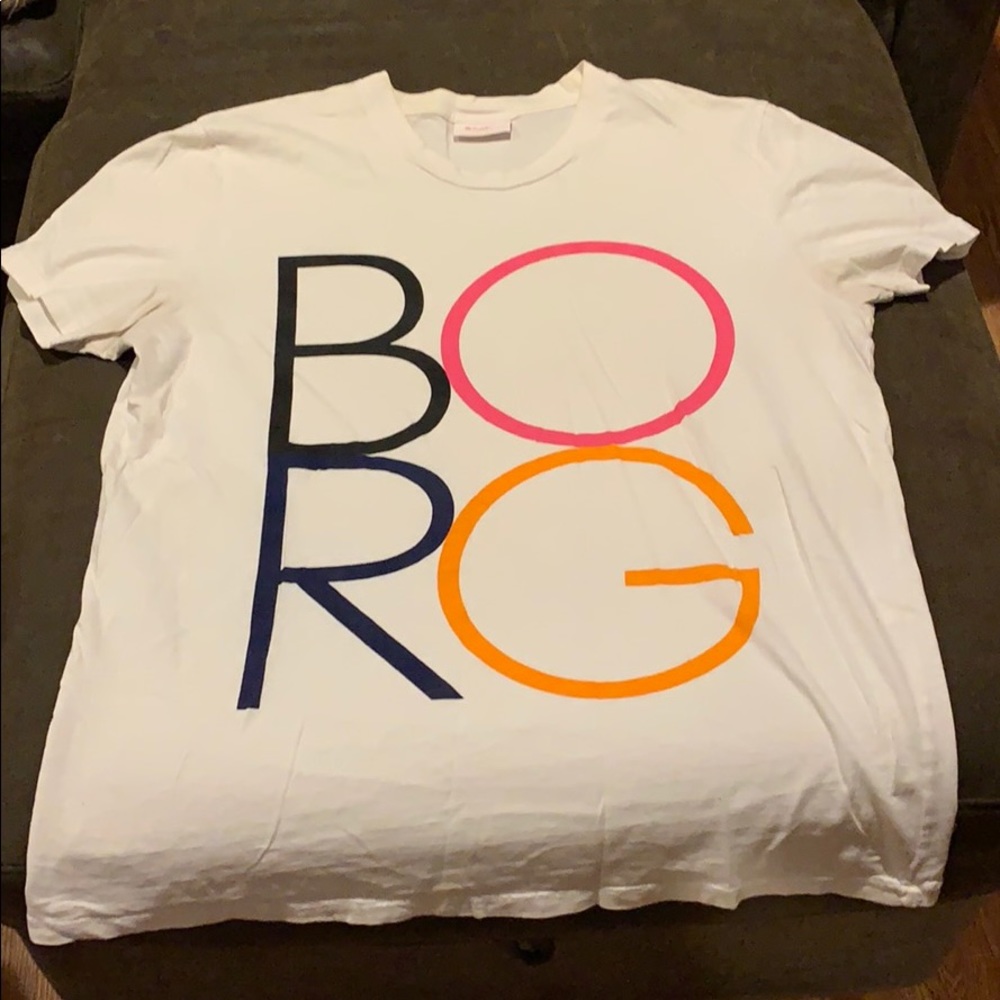White Bjorn Borg shirt